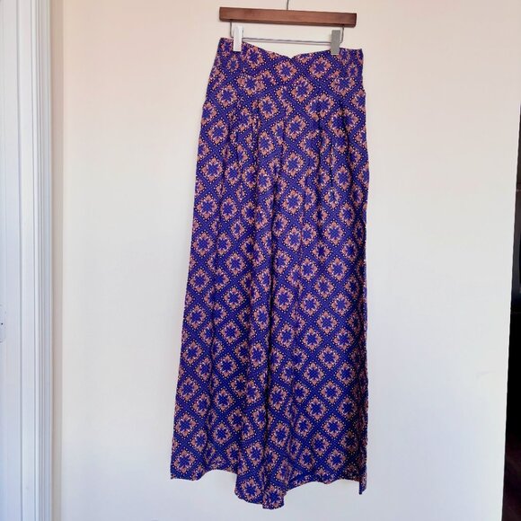 Maeve by Anthropologie Wide Leg Patterned Pants - Picture 4 of 4